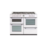 Belling DB4 110DFT 110cm Wide Dual Fuel Range Cooker - White