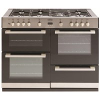 Belling DB4 110GT 110cm Wide Gas Range Cooker - Stainless Steel