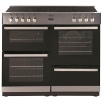 Belling DB4 110E 110cm Wide Electric Range Cooker With Ceramic Hob - Black