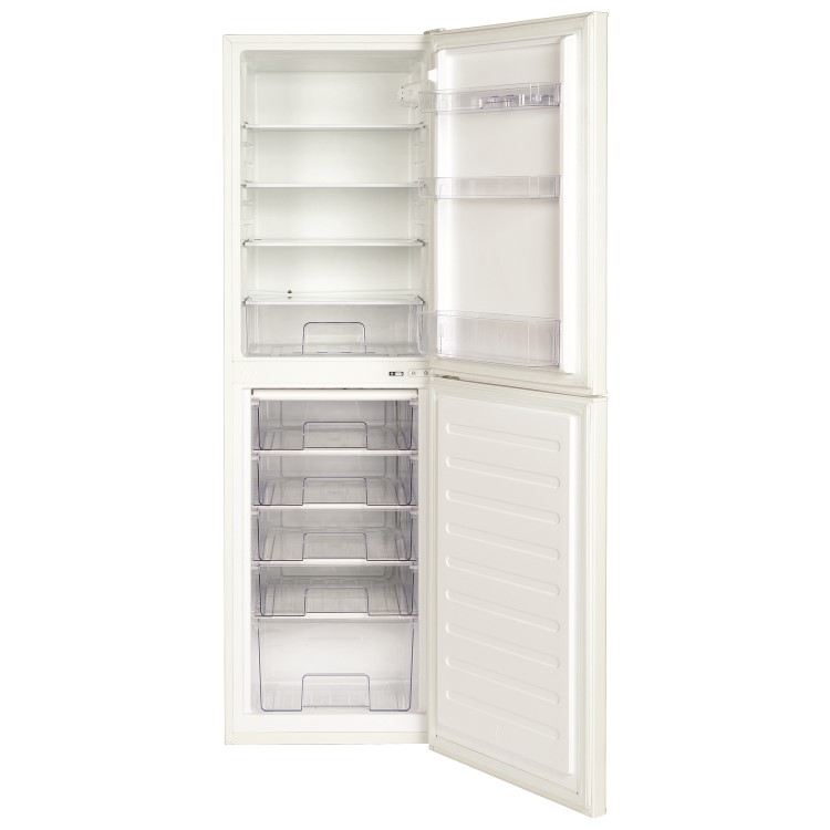 LEC TS55184W 172x55cm Static Freestanding Fridge Freezer - White