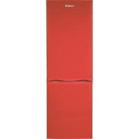 LEC TF60183 183x60cm 295L Frost Free Freestanding Fridge Freezer Red
