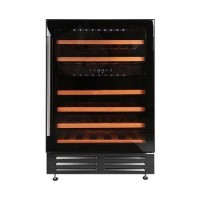 Stoves 46 Bottle Capacity Single Zone 60cm Freestanding Wine Cooler - Black
