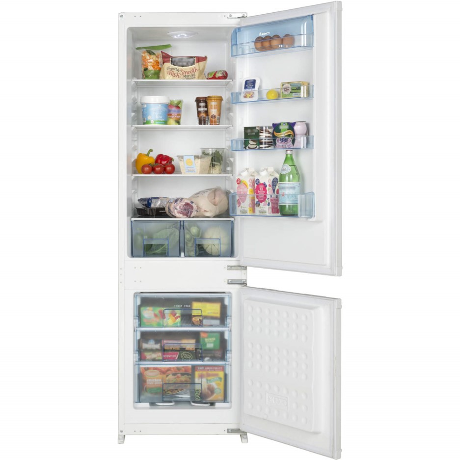 LEC 444443381 INT70FF 7030 Frost Free Integrated Fridge Freezer
