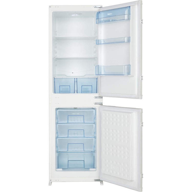 LEC 444443382 INT50FF 50-50 Frost Free Integrated Fridge Freezer