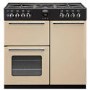 GRADE A1 - Belling Country Range 90cm Dual Fuel Range Cooker Cream