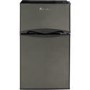 LEC T50084 50cm Under Counter Top Mount Freestanding Fridge Freezer Black
