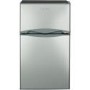 LEC T50084 50cm Under Counter Top Mount Freestanding Fridge Freezer Silver