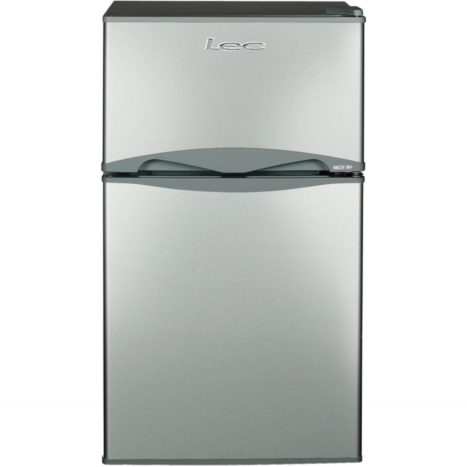 LEC T50084 50cm Under Counter Top Mount Freestanding Fridge Freezer