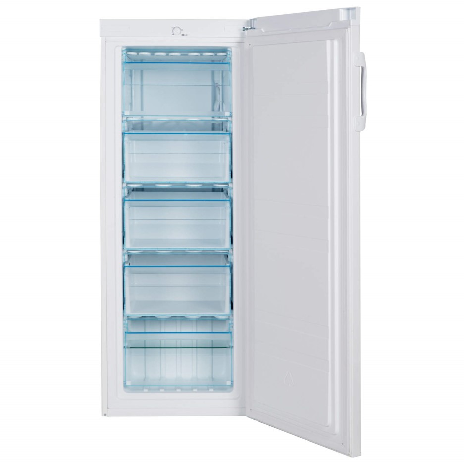 LEC TU55144 55cm 142cm High Upright Freestanding Freezer White