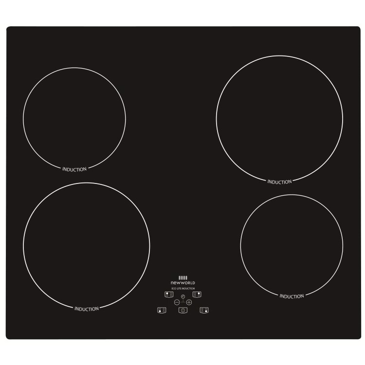 New World IHT601 Black 60cm Four Zone Induction Hob