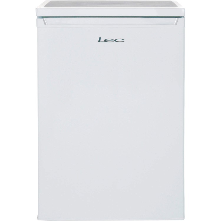 LEC L6014 60cm Wide Freestanding Under Counter Larder Fridge - White