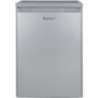 LEC L6014 Freestanding Under Counter Larder Fridge Silver