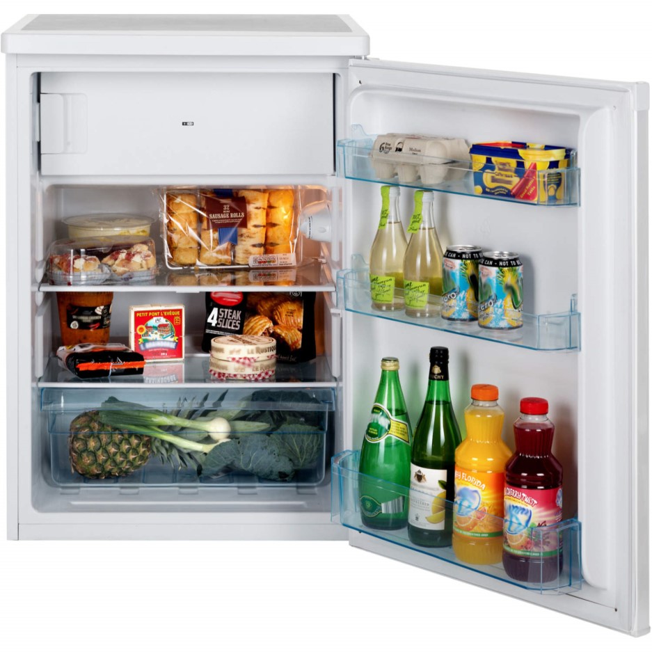 LEC R6014 60cm Wide Freestanding Under Counter Fridge White 444443443 Appliances Direct LEC R6014 60cm Wide Freestanding Under Counter Fridge White 444443443 Appliances Direct