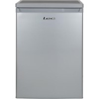 LEC R6014 Freestanding Under Counter Fridge With Icebox Silver