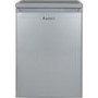 LEC R6014 Freestanding Under Counter Fridge With Icebox Silver