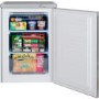 GRADE A2 - Light cosmetic damage - LEC U6014 Freestanding Under Counter Freezer Silver