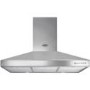 GRADE A2 - Light cosmetic damage - Belling 90 DB Chim MK2 90cm Chimney Cooker Hood Stainless Steel