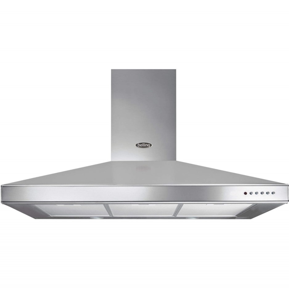 Belling 110 DB Chim MK2 110cm Chimney Cooker Hood Stainless Steel