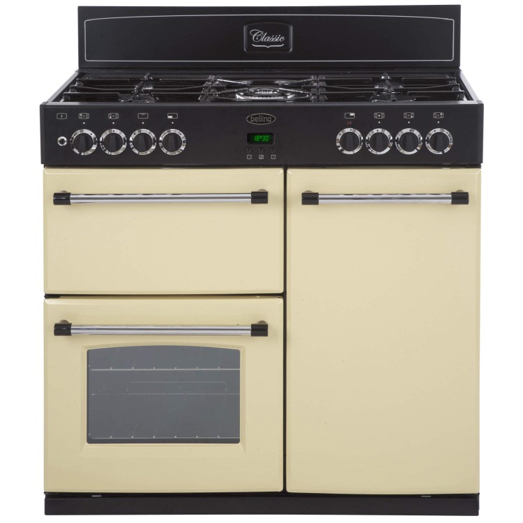 Belling Classic 90GT 90cm Gas Range Cooker Cream