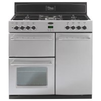 Belling Classic 90GT 90cm Gas Range Cooker Silver