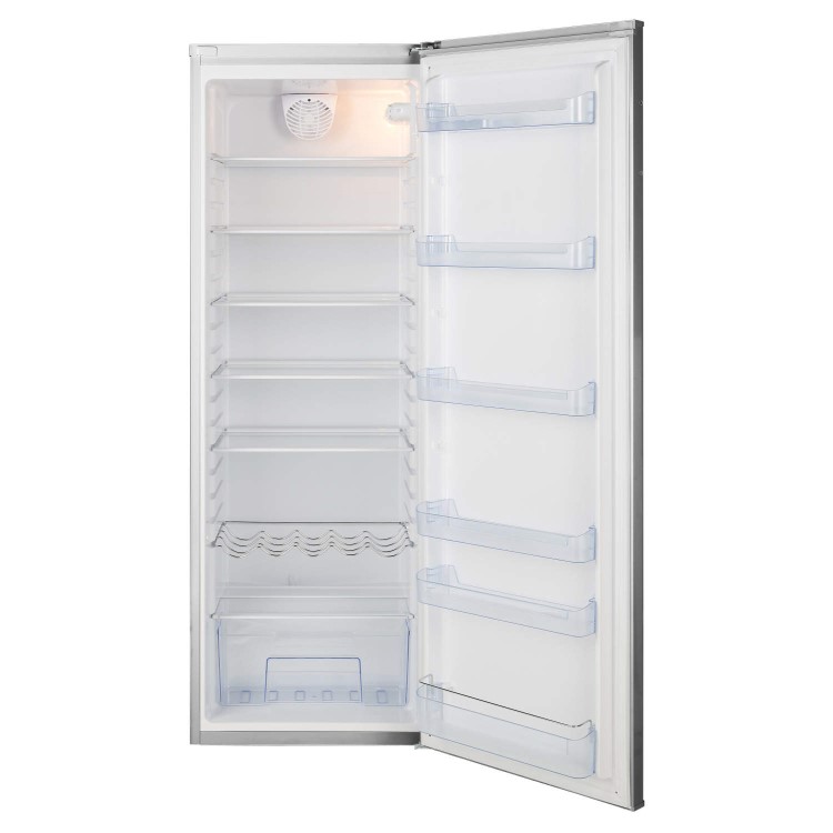 LEC 444443514 TL60175S 60cm Wide Freestanding Tall Larder Fridge Silver
