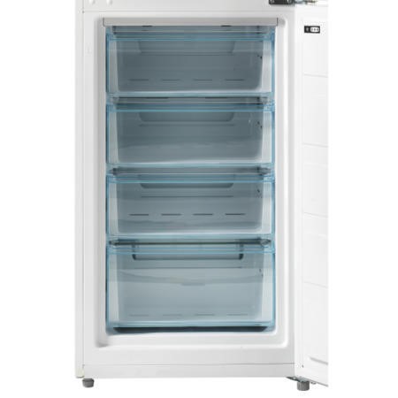 Lec TF55185W Freestanding Frost Free Fridge Freezer White 444443692 Appliances Direct