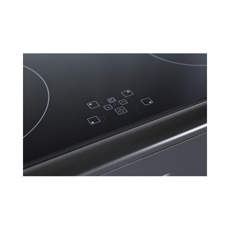 GRADE A2 - Belling FSE60MFTi 60cm Multifunction Electric Cooker With Induction Hob Stainless Steel