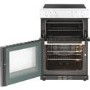 New World 444444026 60cm Wide Electric Double Oven Cooker With Ceramic Hob White
