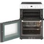 GRADE A2 - New World 444444027 60cm Wide Electric Double Oven Cooker With Ceramic Hob And Minute Minder White