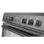 New World 444444028 60cm Electric Double Oven Cooker - Black
