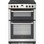 New World 444444029 60cm Electric Double Oven Cooker - Stainless Steel 