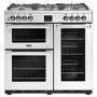 Refurbished Belling Cookcentre 90DFT Professional 90cm Dual Fuel Range Cooker Stainless Steel