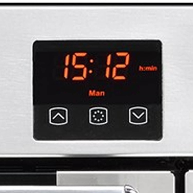 Refurbished Belling Cookcentre 90DFT Professional 90cm Dual Fuel Range Cooker Stainless Steel