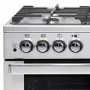 Belling Cookcentre 90DFT Professional 90cm Dual Fuel Range Cooker - Stainless Steel