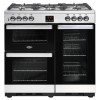 Belling Cookcentre 90DFT 90cm Dual Fuel Range Cooker - Stainless Steel