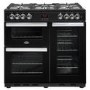 Belling Cookcentre X90G 90cm Gas Range Cooker - Black