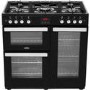 Belling Cookcentre X90G 90cm Gas Range Cooker - Black