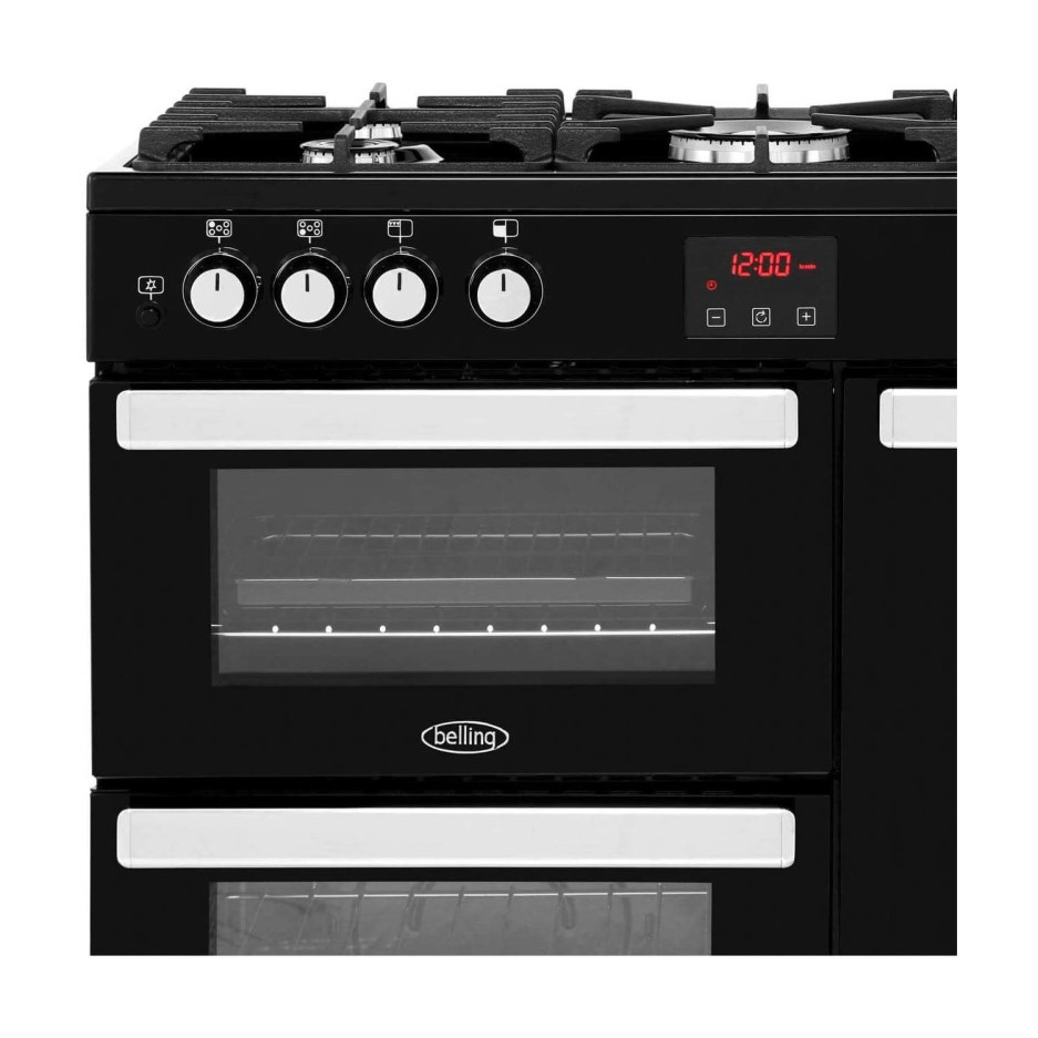 Belling Cookcentre 90G 90cm Gas Range Cooker Black 444444077