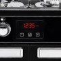 Belling Cookcentre 100DF 100cm Dual Fuel Range Cooker - Black