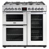 Belling CookCentre DX 90DFT PRO 90cm Dual Fuel Range Cooker - Stainless Steel