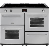 Belling Farmhouse 110Ei 110cm Electric Induction Range Cooker - Silver