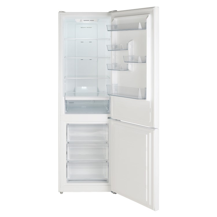 Lec TNF60188W 295L 188x60cm Frost Free Freestanding Fridge Freezer - White