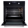 New World 444444186 Design Suite 60MF 9 Function Electric Single Oven Black