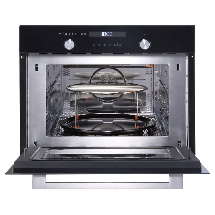 New World 444444188 45CM 44L 900W Built-in Combination Microwave Oven Black