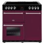 Belling Farmhouse 90E 90cm Electric  Range Cooker With Ceramic Hob Wild Berry