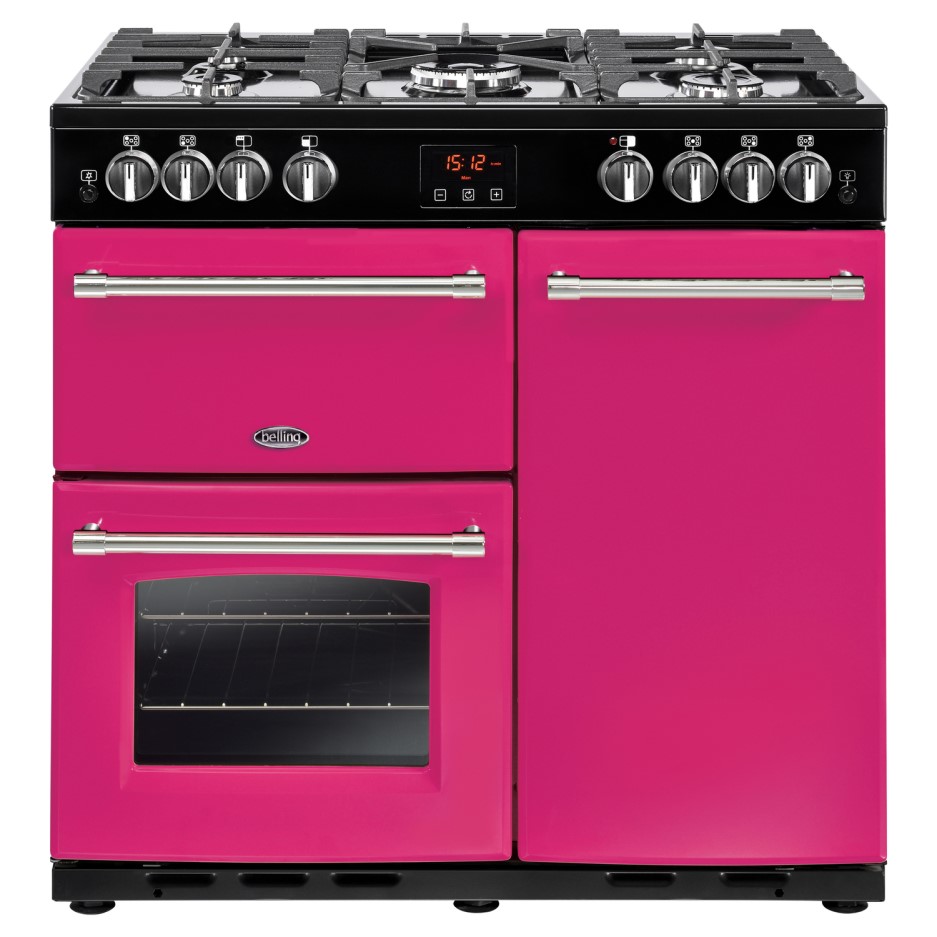 Belling Farmhouse 90G 90cm Gas Range Cooker Floral Burst 444444246