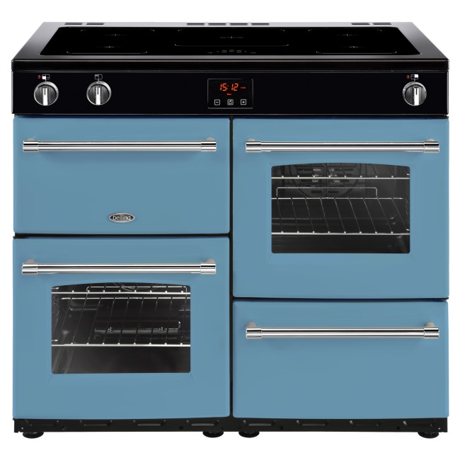 Belling Farmhouse 100Ei 100cm Electric Range Cooker With Induction Hob