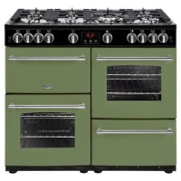 Belling Farmhouse 100G 100cm Gas Range Cooker Soho Green