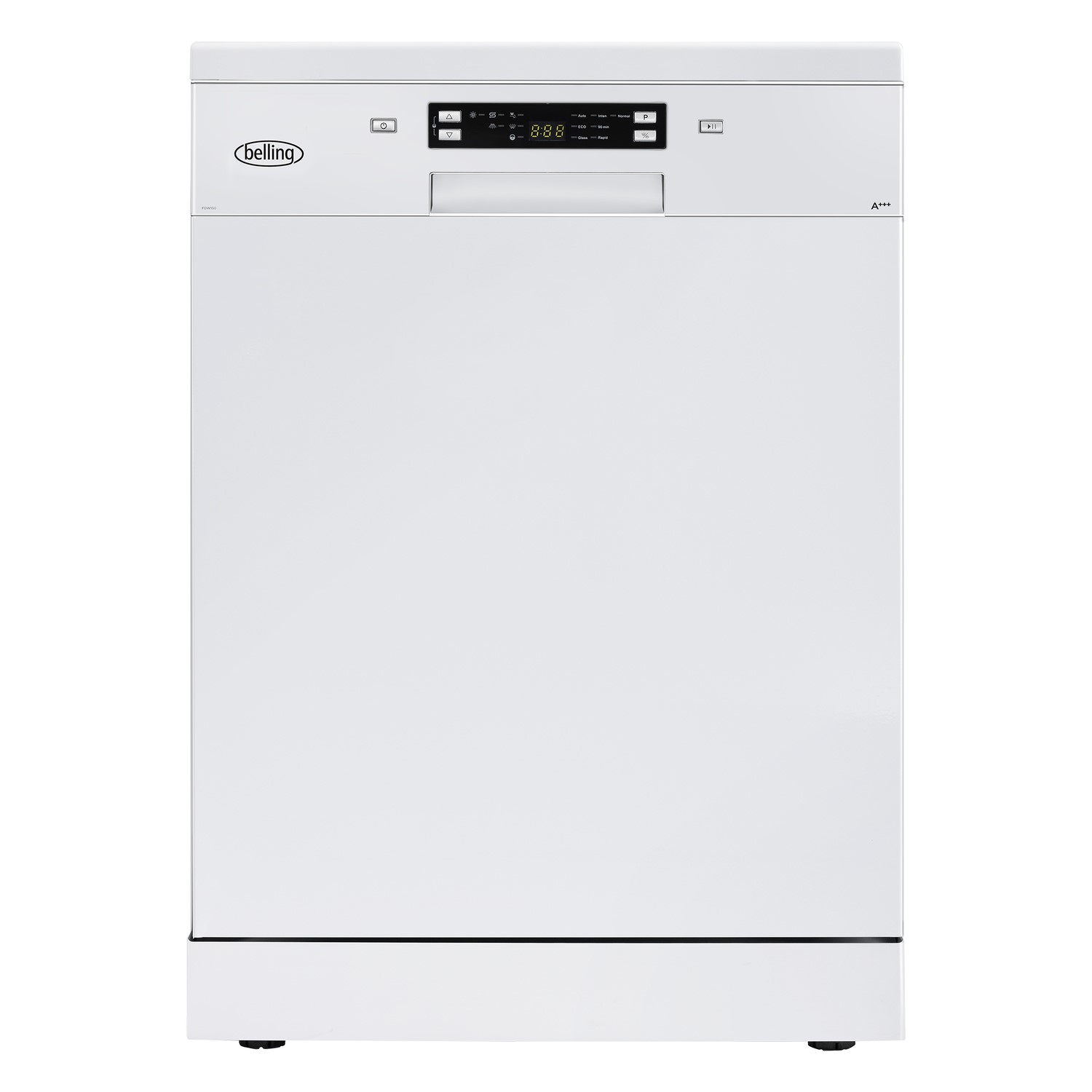 Refurbished Belling FDW150 15 Place Freestanding Dishwasher White