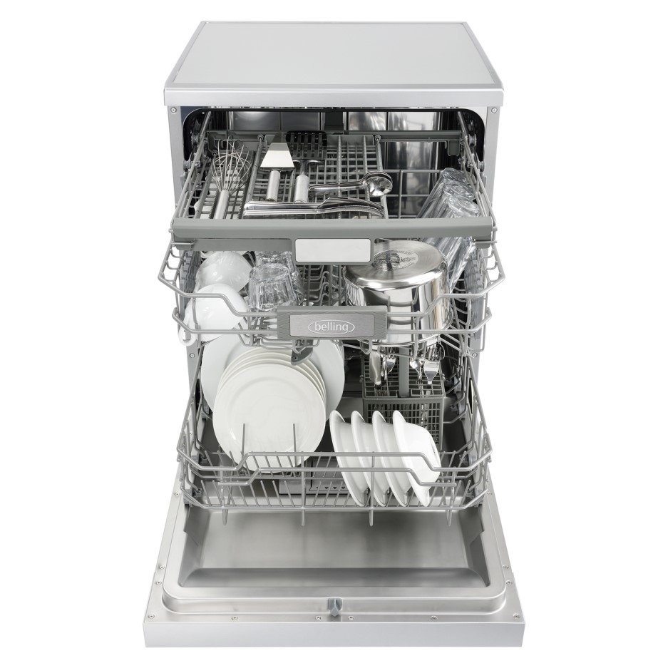 Belling FDW150 15 Place Freestanding Dishwasher Stainless Steel
